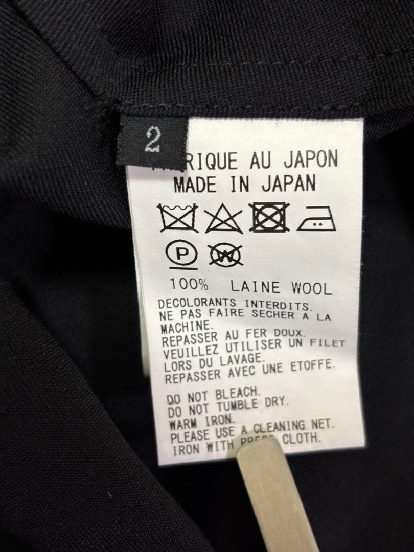 【美品】Y's ワンピース　ブラック　SS17