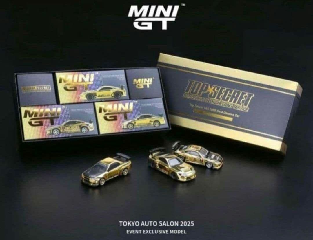 MINI GT TOP SECRET 東京オートサロン ミニカー 3台セット