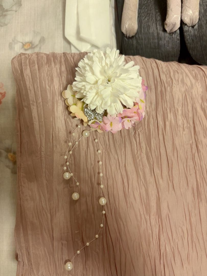 Dita 浴衣 【風花の桃色しらべ】 5点セット売り