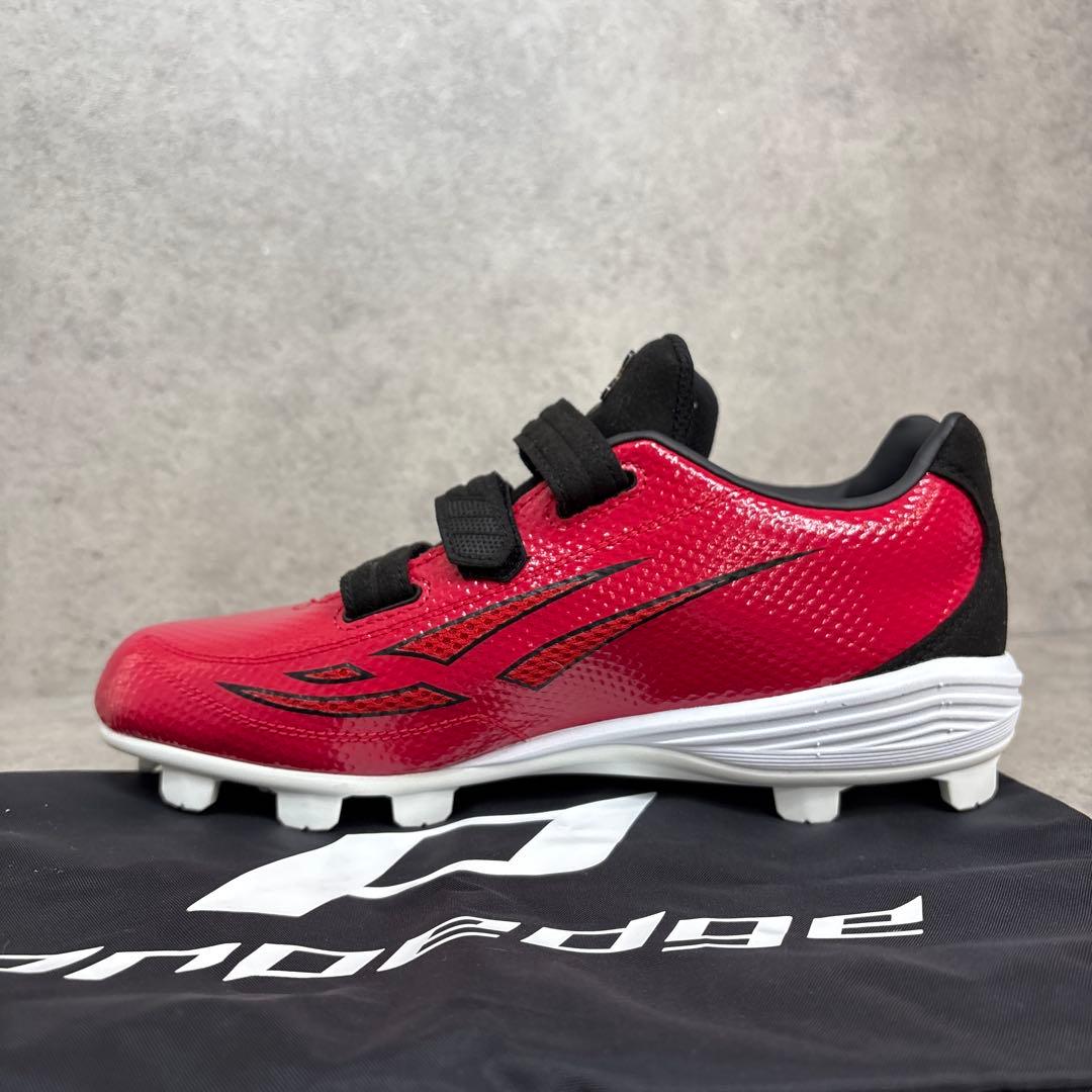 新品！SSK プロエッジ MC-VC ポイント 赤黒 左右非対象　野球　スパイク