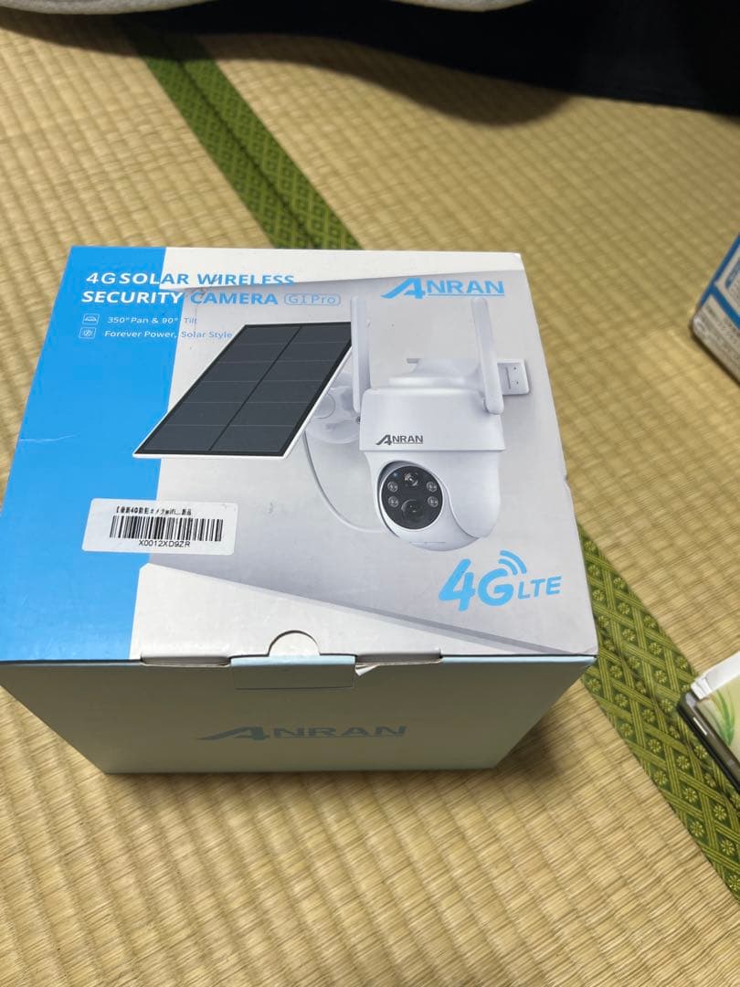 4Gソーラー ワイヤレス 防犯カメラ ANRAN G1Pro