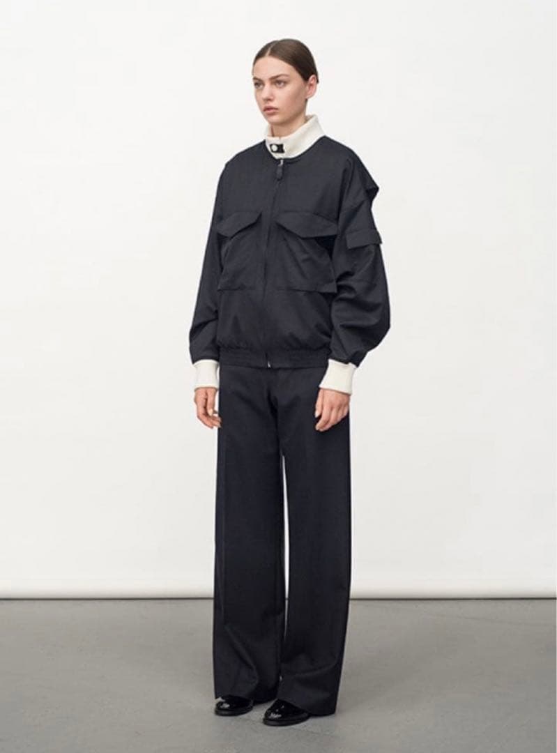 美品✨HYKE ワイドパンツ マリンパンツ