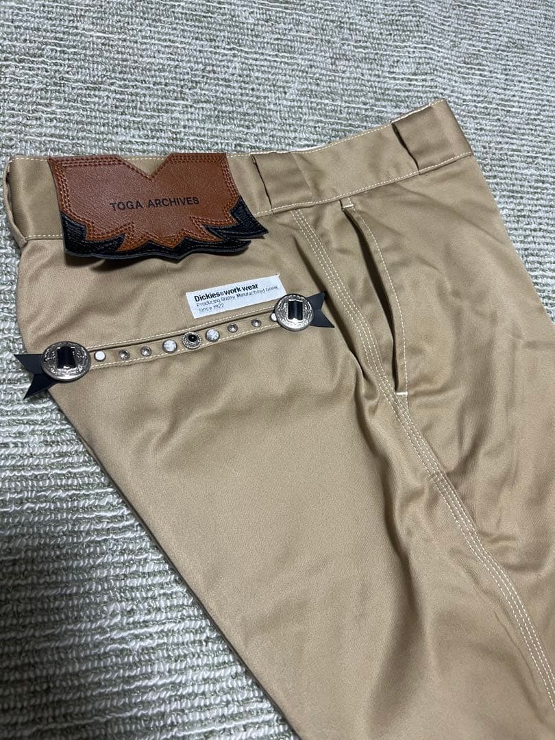 専用TOGA ARCHIVES×DickiesブーツカットTC21-FF521