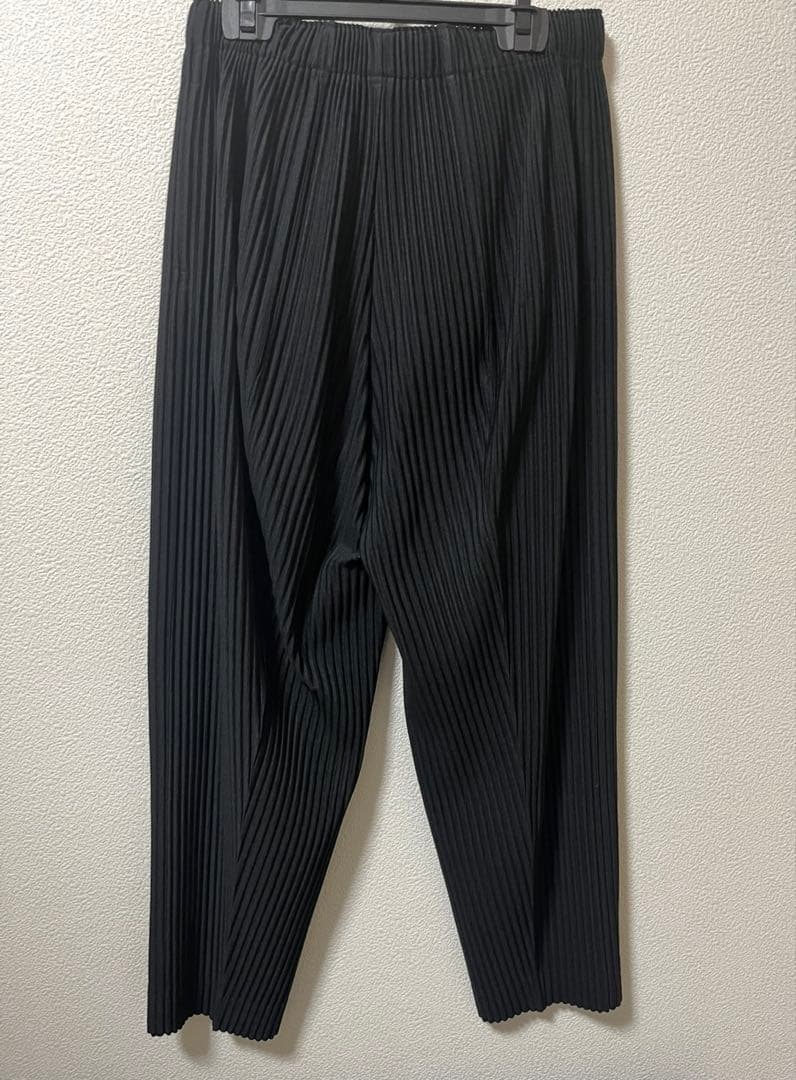 イッセイミヤケ　オムプリッセ　センタープレススラックスHP31-JF126-15