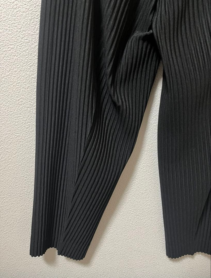 イッセイミヤケ　オムプリッセ　センタープレススラックスHP31-JF126-15