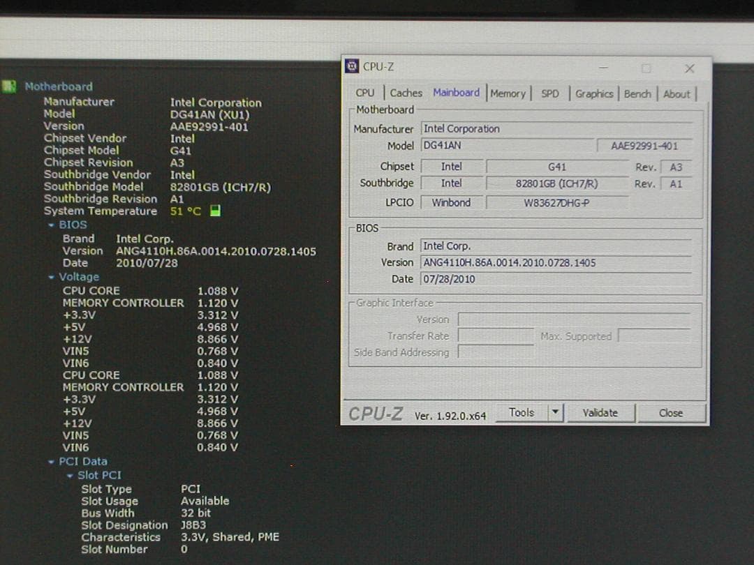 CPU メモリ付き　Intel　DG41AN　LGA775　MiniITX