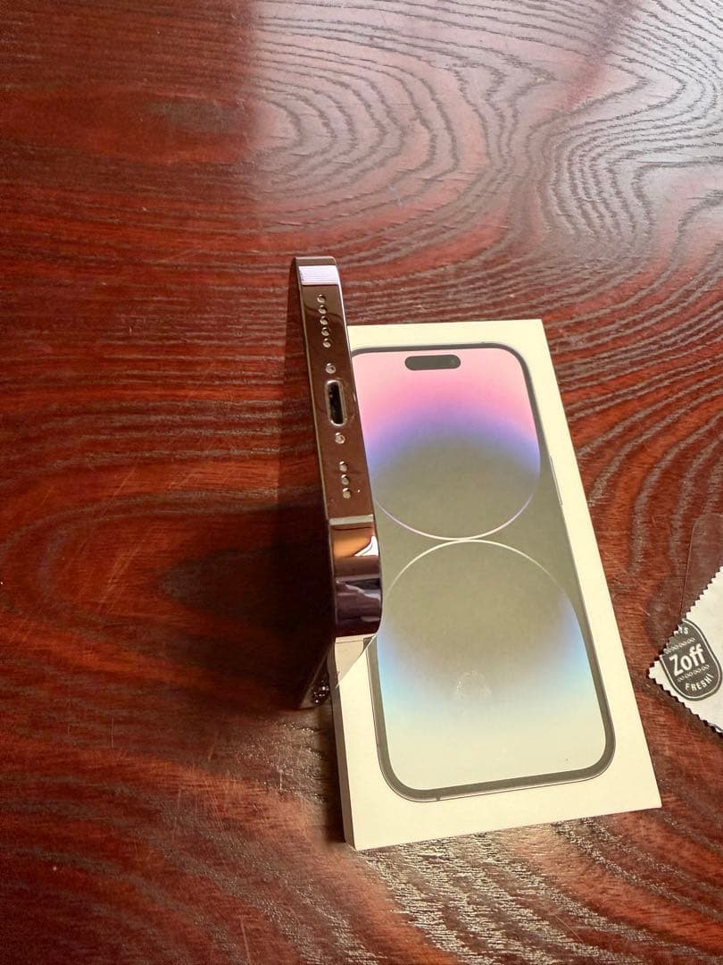 Apple iPhone 14 Pro ディープパープル 箱付き