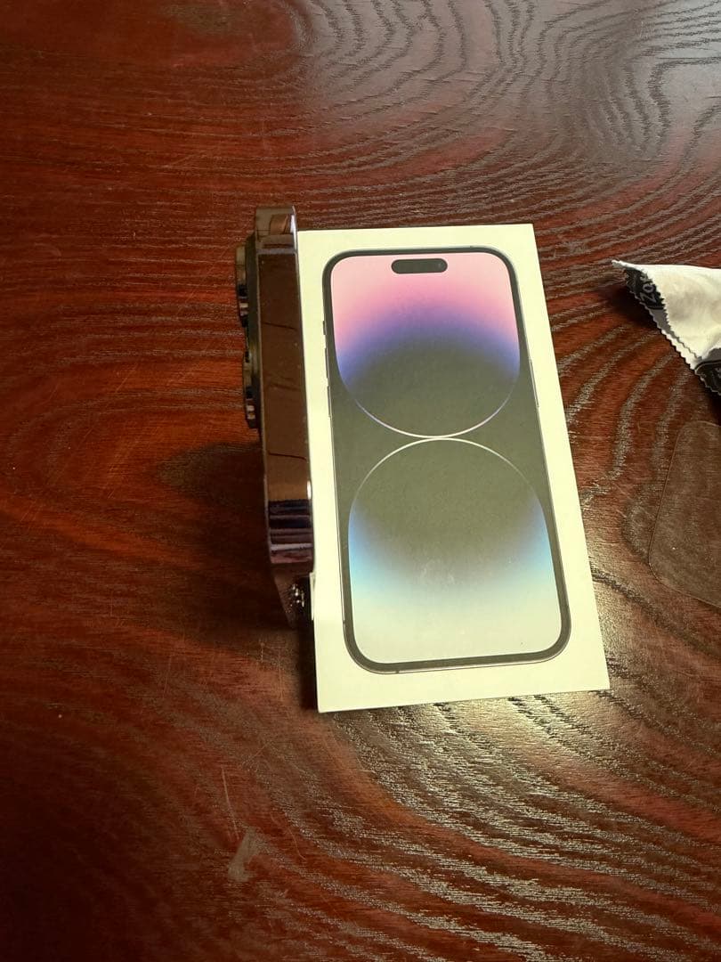 Apple iPhone 14 Pro ディープパープル 箱付き