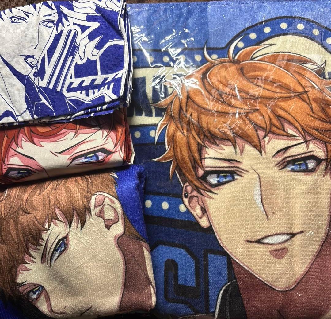 毒島メイソン理鶯　Flava2 ビッグタオル　一番くじ　EW03 2ndDRB等