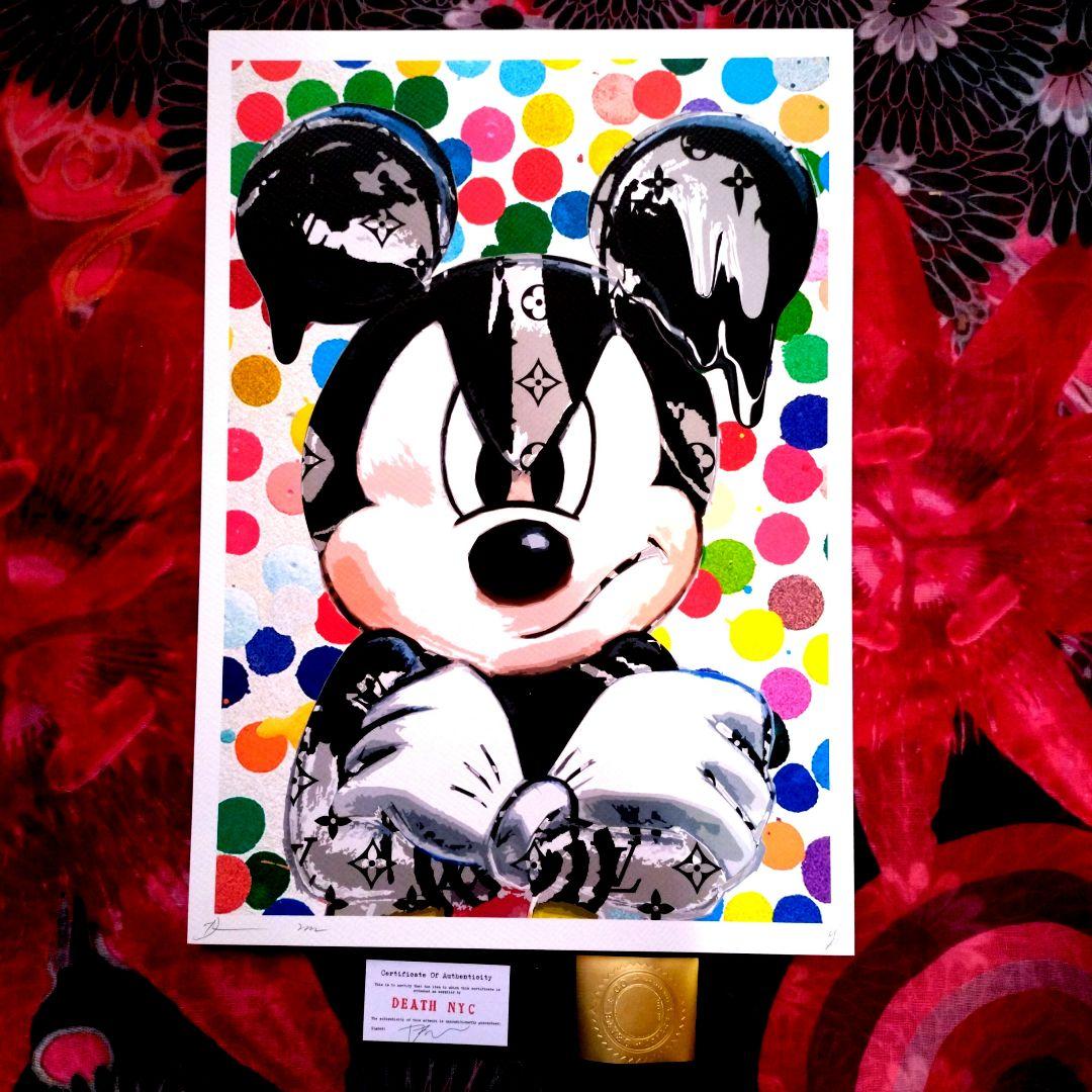 death nyc 世界限定100枚アンディウォーホル　ミッキーマウス　ヴィトン