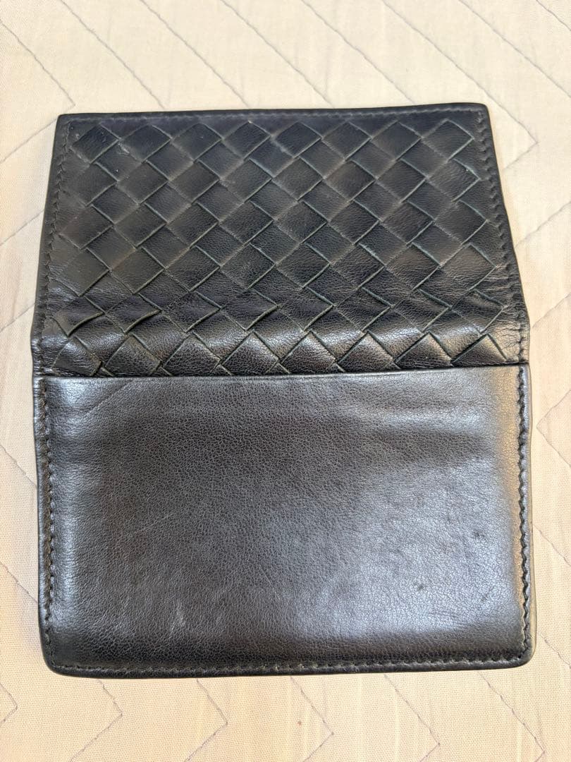 BOTTEGA VENETA ボッテガヴェネタ　名刺入れ 編み込みデザイン