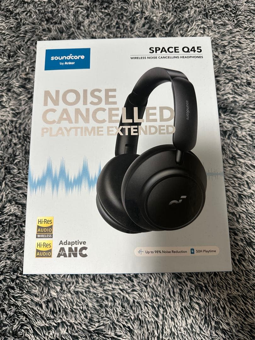 ANKER SPACE Q45 ワイヤレスヘッドセット ノイズキャンセリング