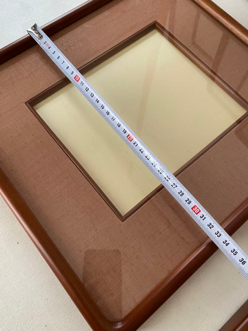 木製　額縁　5枚　隅丸　色紙額縁　未使用　書道　①