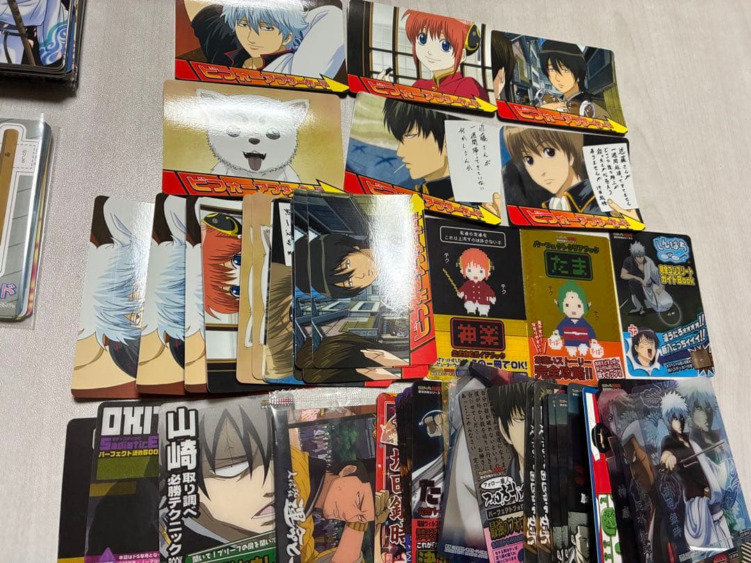 銀魂 クリアカード ウエハース ステッカー カードダス まとめ売り 417枚