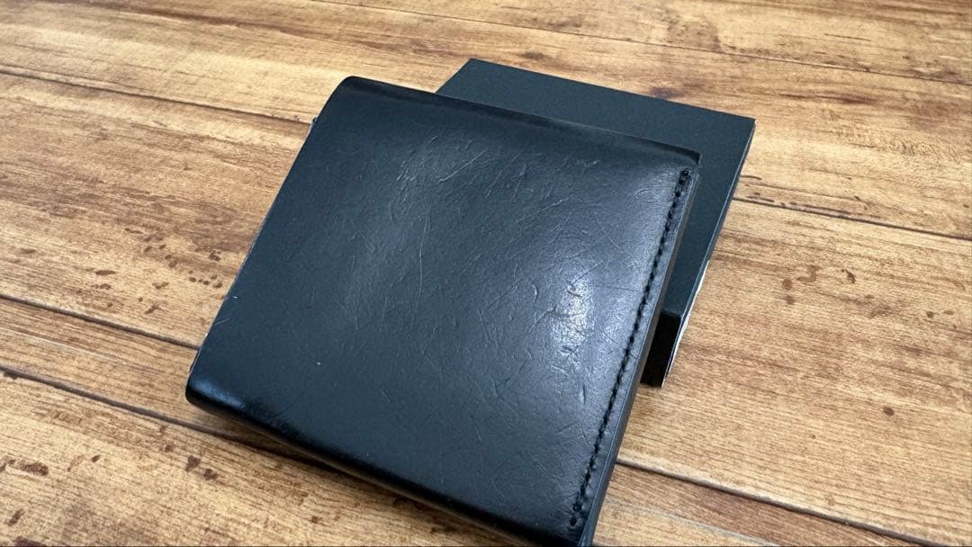 moku 小さな財布 saku ver.3 プエブロレザー ブラック