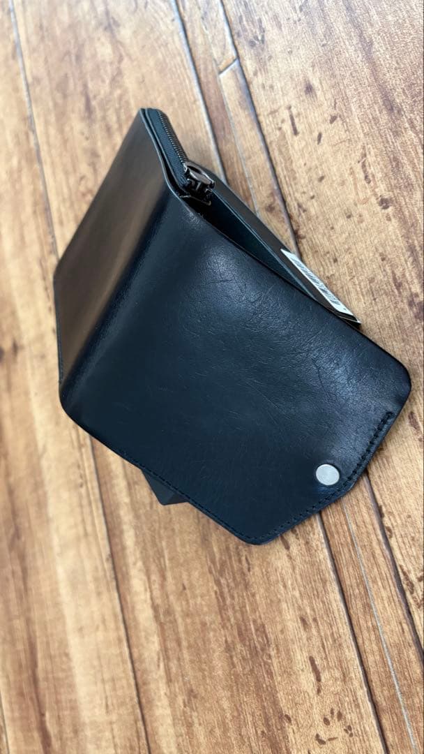 moku 小さな財布 saku ver.3 プエブロレザー ブラック