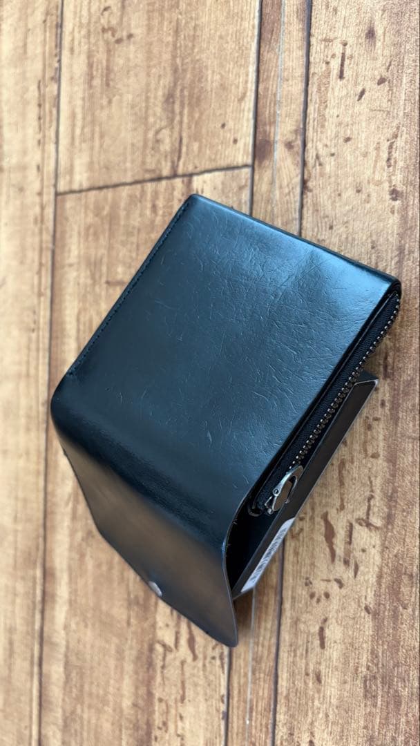 moku 小さな財布 saku ver.3 プエブロレザー ブラック