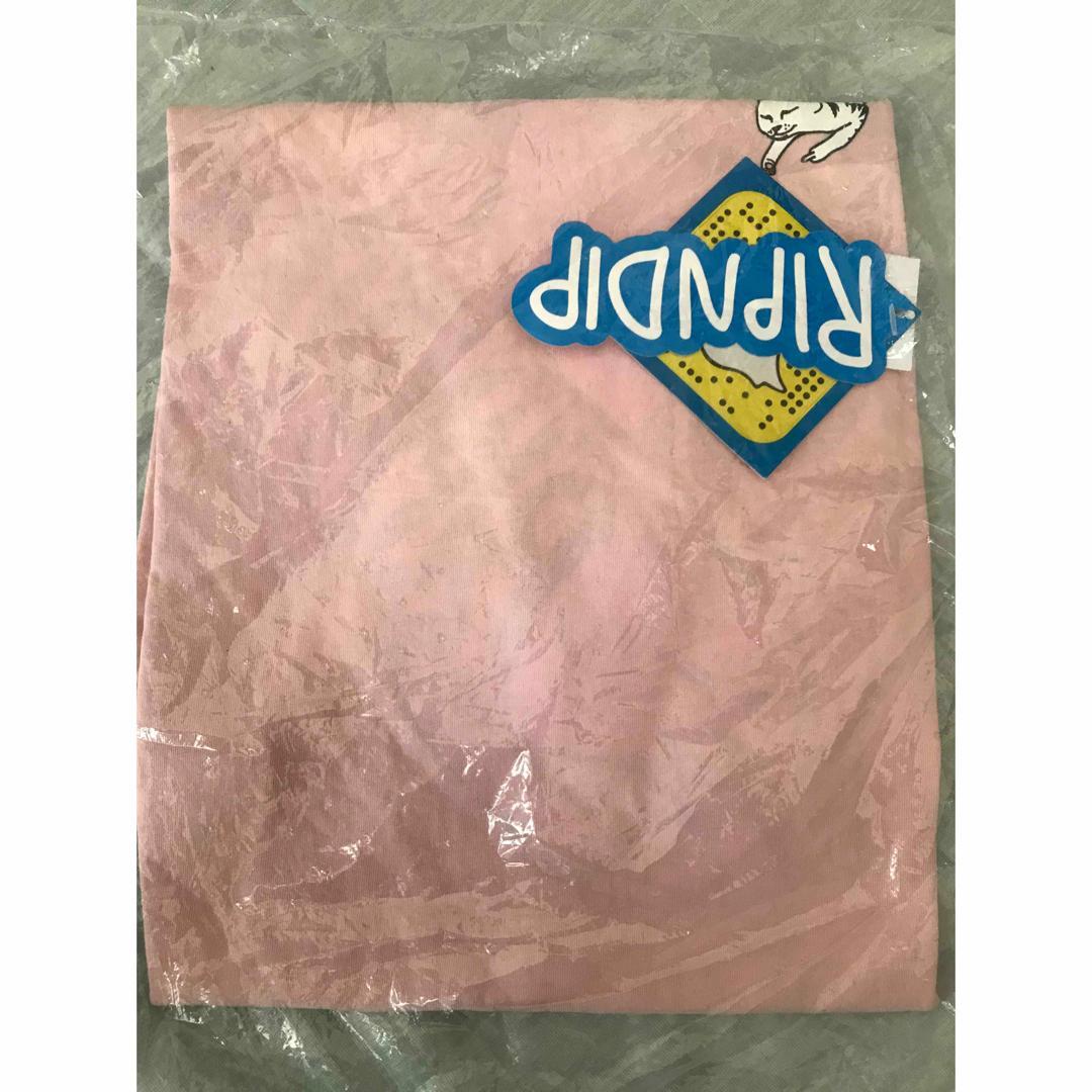 RIPNDIP Tシャツ S TATTOO NERM TEE 半袖　ピンク