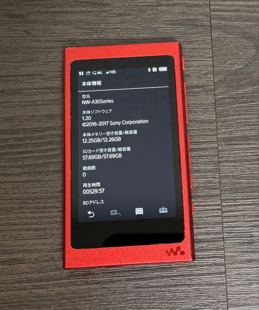 Sony Walkman NW-A35 ソニー ウォークマン