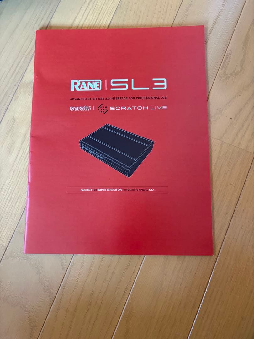 RANE scratch live 3 DJインターフェース SL3