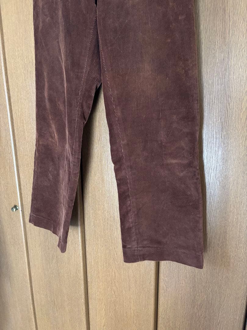 ブラウン コーデュロイ パンツ40’s