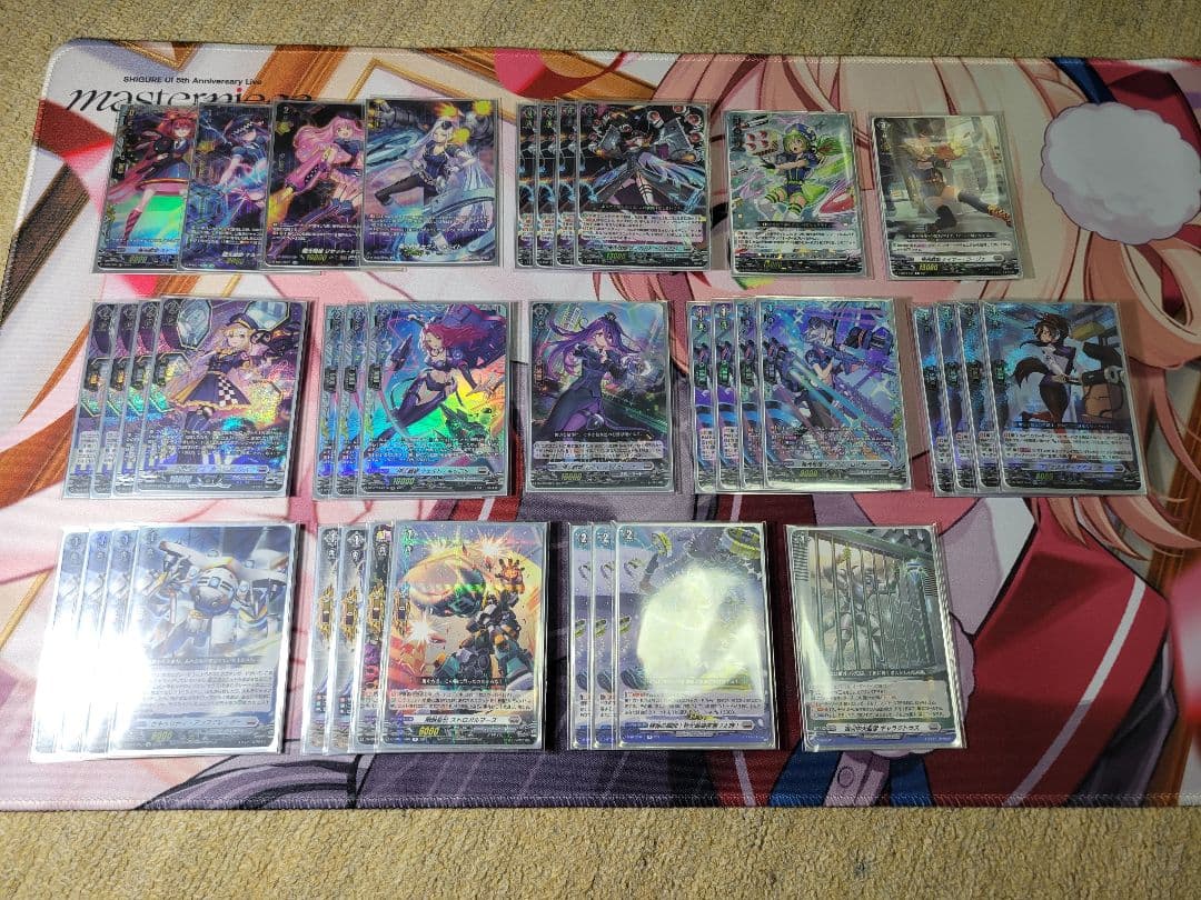 極光戦姫 セラス・ホワイト　デッキ+パーツ