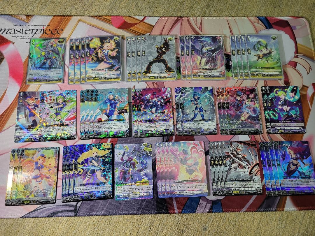 極光戦姫 セラス・ホワイト　デッキ+パーツ