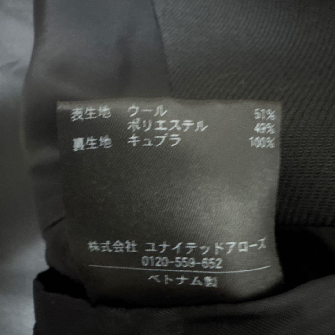 steven alan 黒 ダブルブレストジャケット