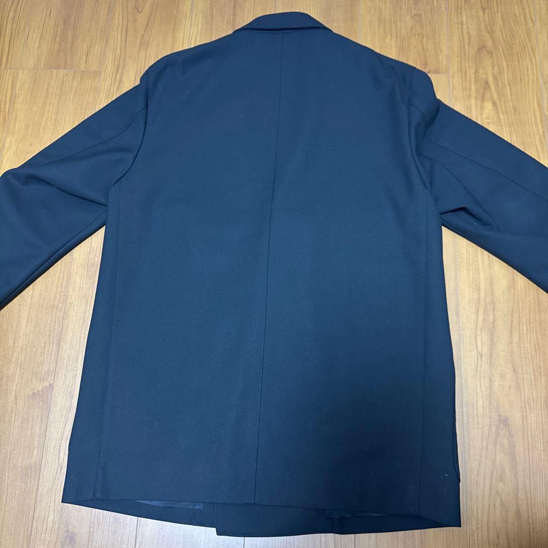 steven alan 黒 ダブルブレストジャケット