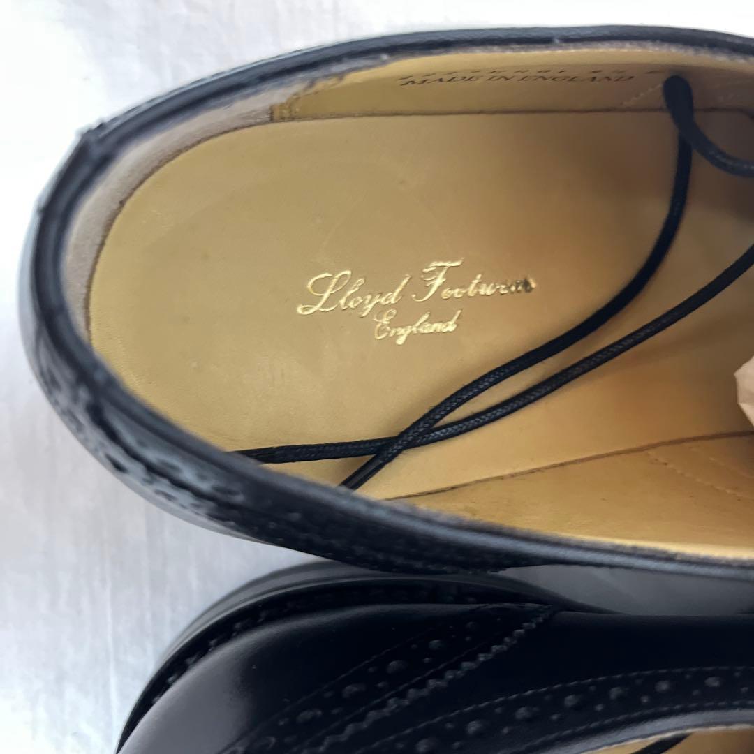 新品 Lloyd Footwear ロイド フットウエア カーフ 黒 8.5
