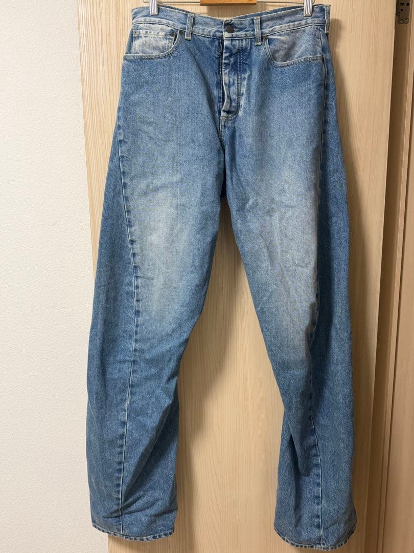 【本日終了】maison margiela ダイアゴナルシームデニムパンツ