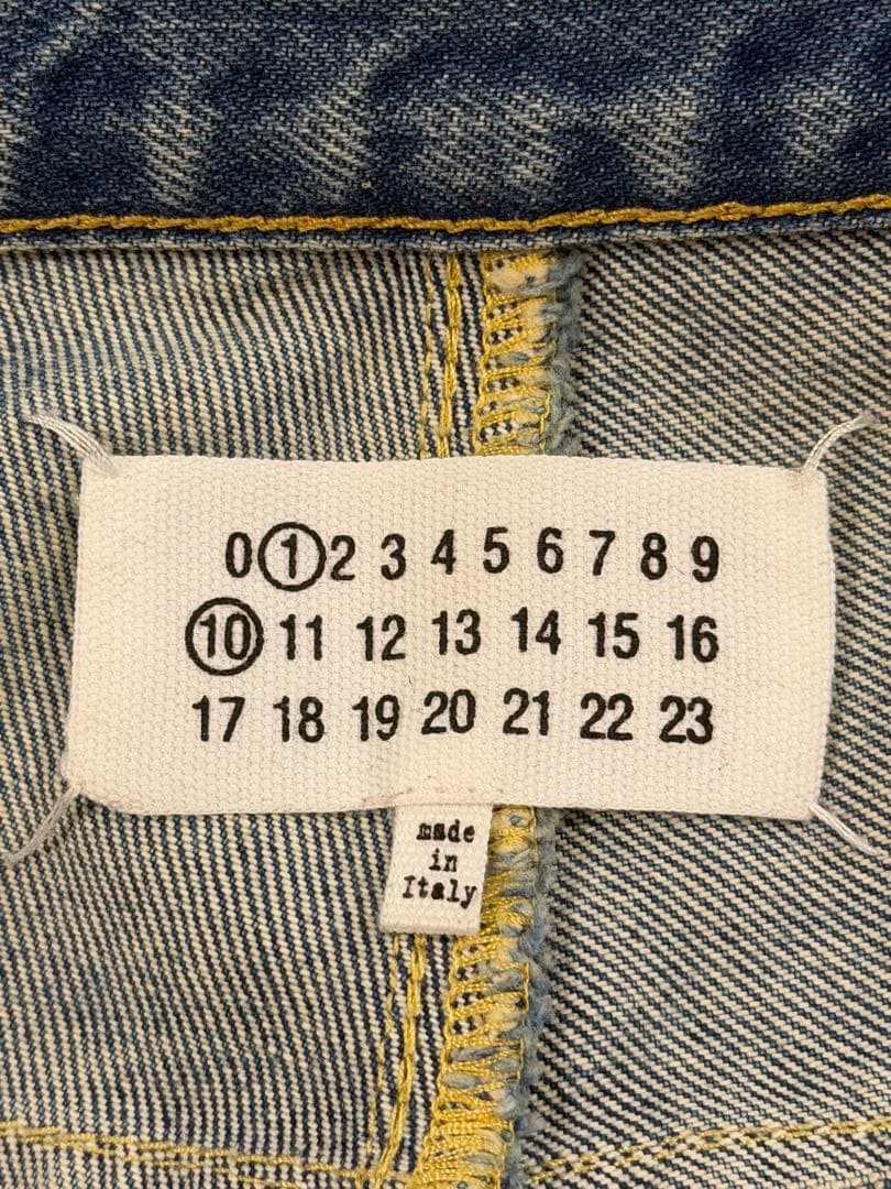 【本日終了】maison margiela ダイアゴナルシームデニムパンツ