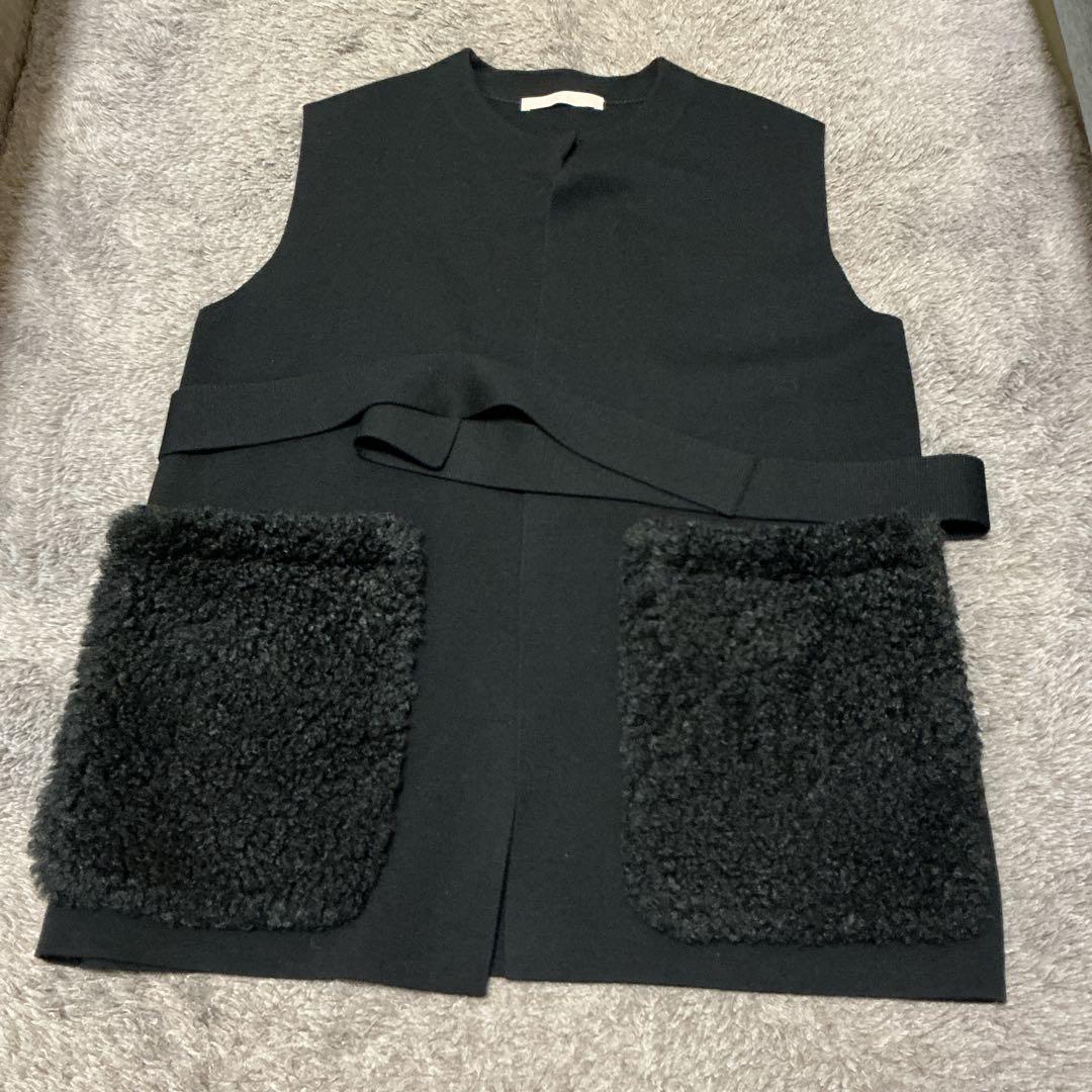 【25AW】完売品 Theory luxe ジレ ベスト ファー