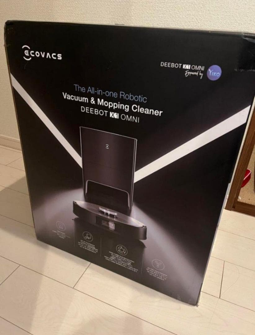 新品未開封 保証有り エコバックス DEEBOT X1 OMNI ロボット掃除機