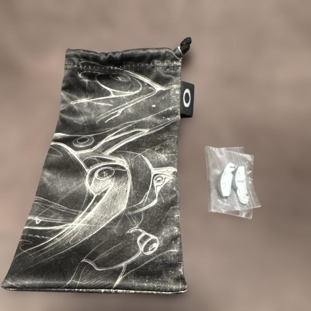 スポーツサングラス ホワイト/グリーン