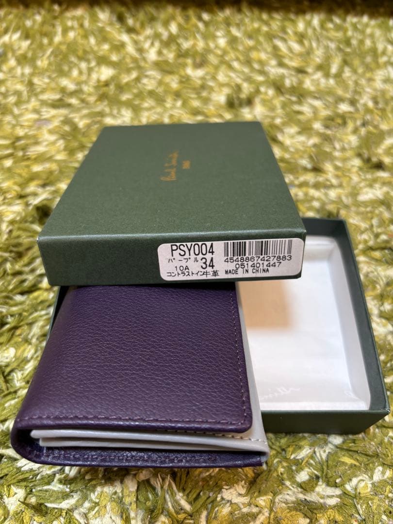 新品/未使用　Paul Smith 名刺入れ(箱付き)