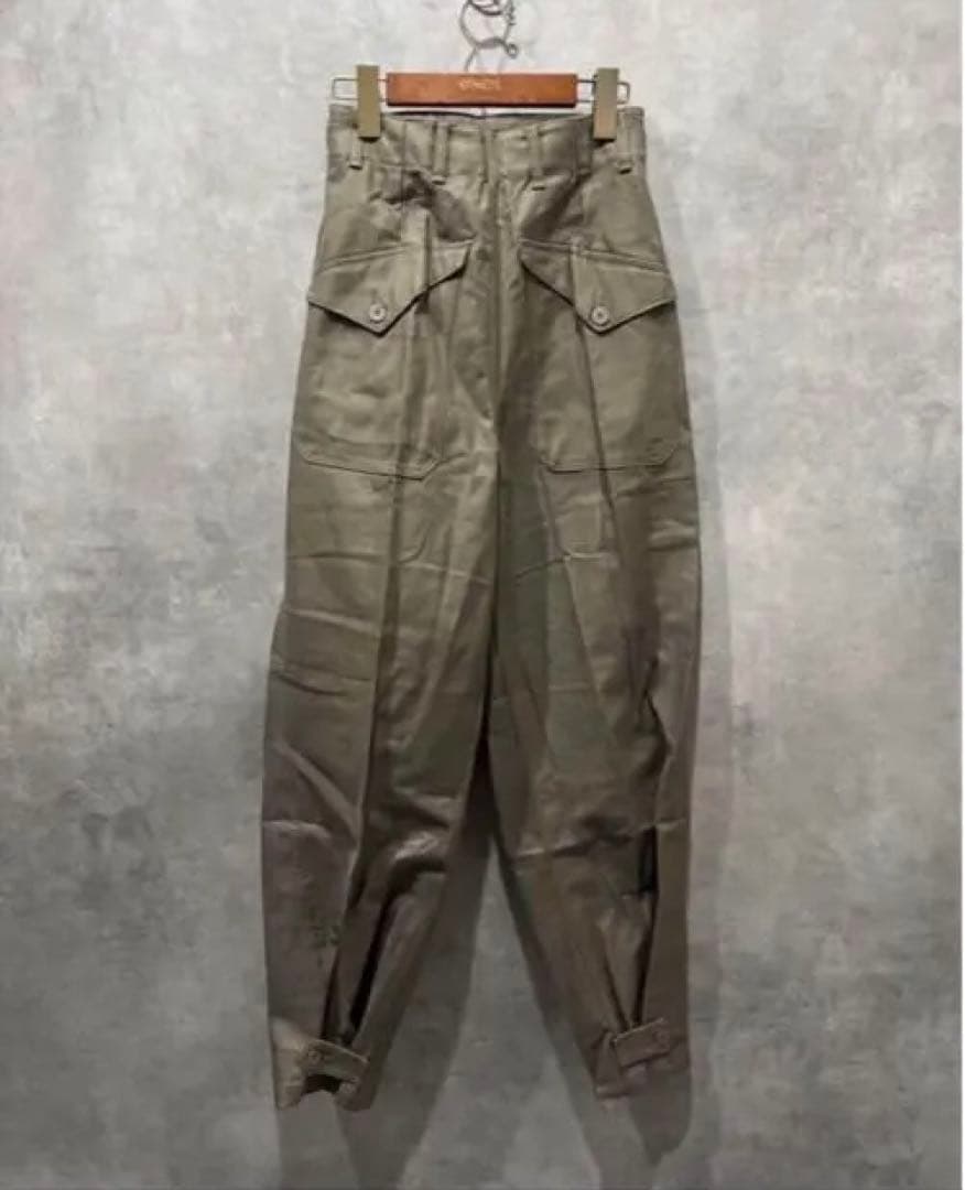 スウェーデン軍　ミリタリーパンツ　カーゴパンツ　　ヴィンテージ