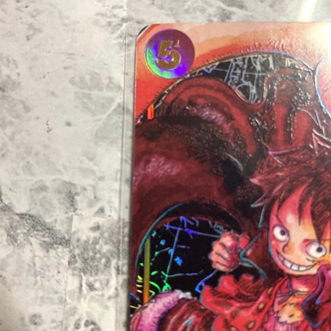 モンキー・D・ルフィ SR パラレル ST01-012 尾田先生 書き下 エラー