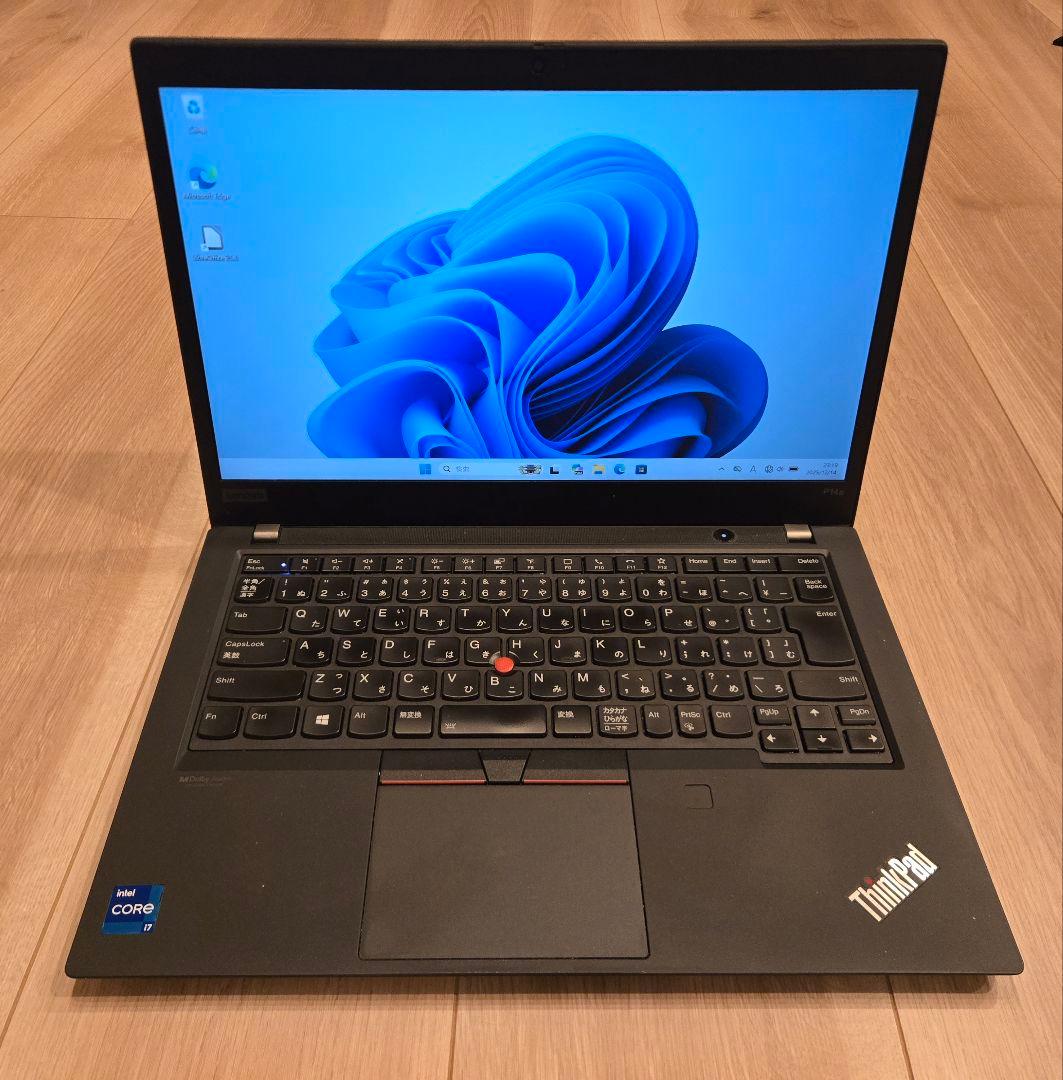 Windowsノート本体 ThinkPad P14s Gen2 Core i7/16G/256G/T500