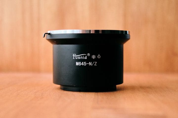 Mamiya645-NikonZ マウントアダプター