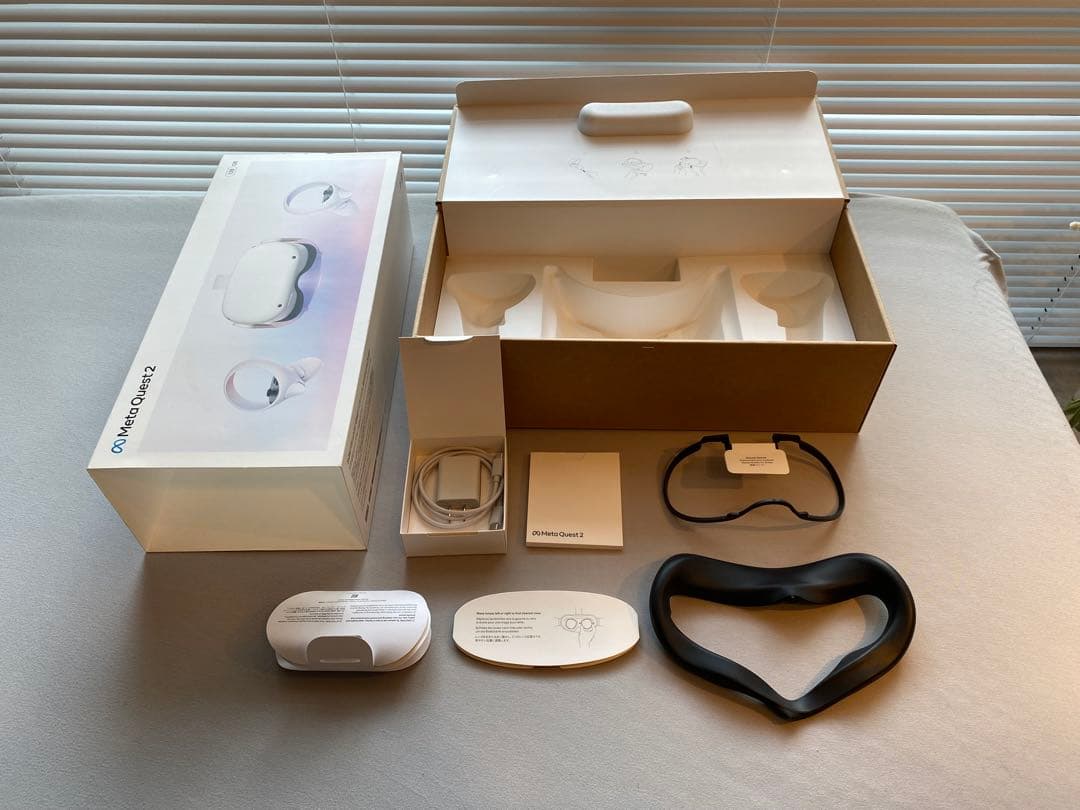  Quest 2 VRヘッドセット 128GB 箱付き