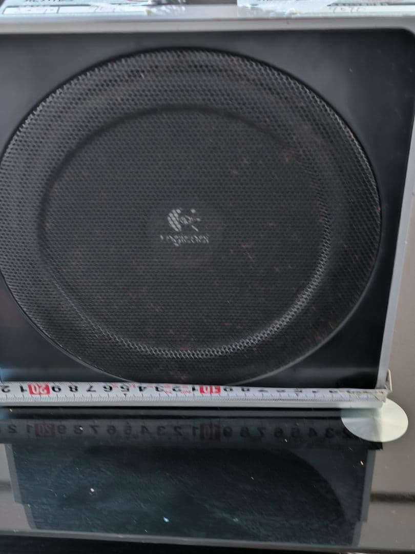 Logicoo 2.1チャンネルスピーカーセット重低音、可動品、動作確認済み