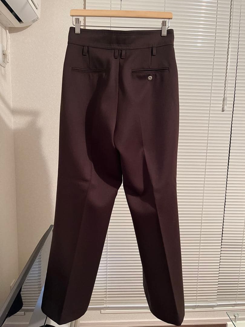 パンツ OMAR AFRIDI REICH PLEATED TROUSER 44