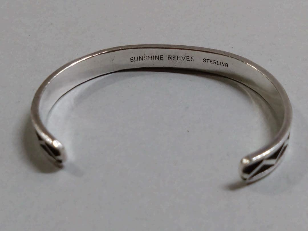MT　サンシャインリーブス　ナバホ族　バングル　ブレスレット　J7