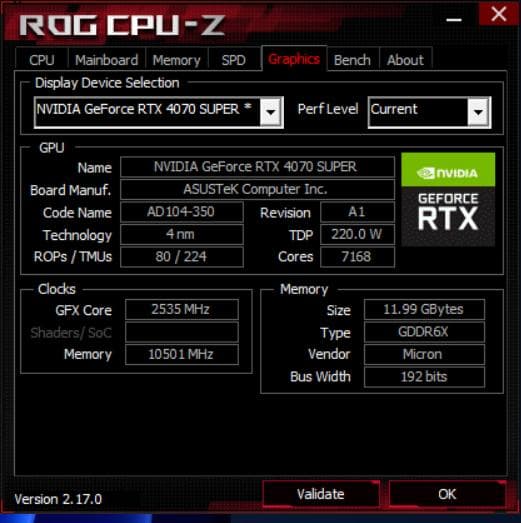 ASUS ProArt RTX 4070 SUPER 12GB ほぼ未使用