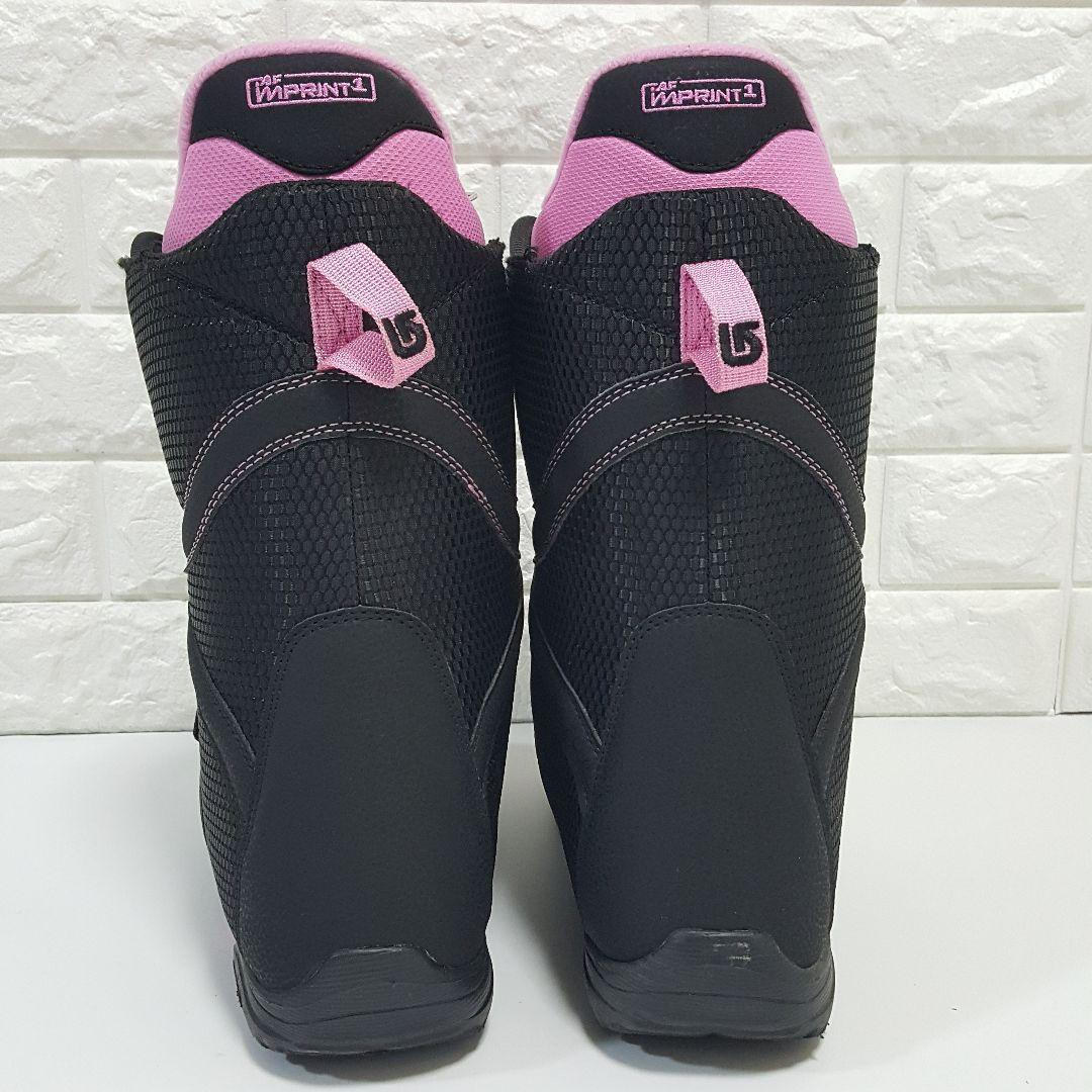 極美品 バートン レディース スノーボードブーツ PEACH BOA 黒 24