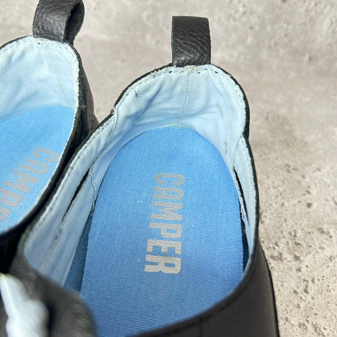 【美品】CAMPERカンペール ライトニナ レザー フラットシューズ