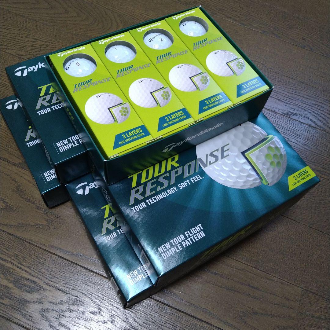ゴルフボール新品　テーラーメイド TOUR RESPONSE 5ダース