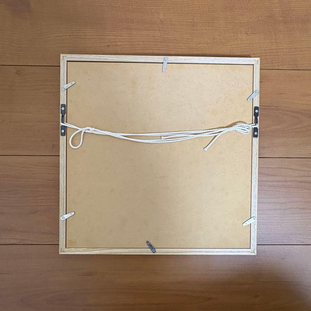 idee ポスター アート 秋山花 「A green letter」