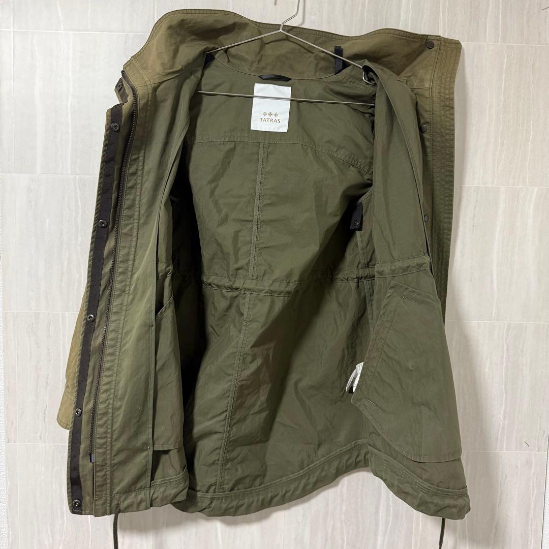 TATRAS タトラス ミリタリーダウンコート 01 カーキ